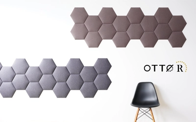 発売から9カ月で2,000％の売上伸び率　壁に貼るだけの吸音パネル 「OTTO R(オットー・アール)」から新色が4月7日に登場