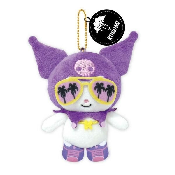 希少✨ハイパージャンボカヲルぬいぐるみ　サンリオコラボ　タグ付き モルガ×サンリオキャラクターズのコラボアイテム！海外らしい派手可愛