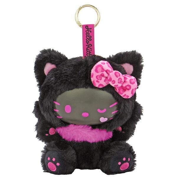 ハ*ブ様 ハローキティ　ウェスタン ファーコスチューム　ぬいぐるみ　ギャル系 一味違うかわいさが推せる！！キティちゃんのファインフェイス