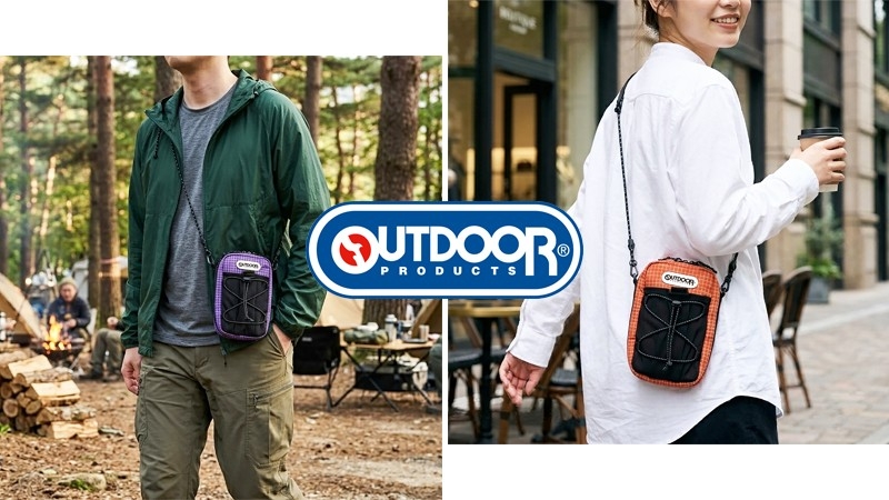 OUTDOOR PRODUCTS（アウトドアプロダクツ）よりスマートフォンと身の回りアイテムをまとめて収納できる多機能な「スマートフォンポーチ 07」6色が新発売！