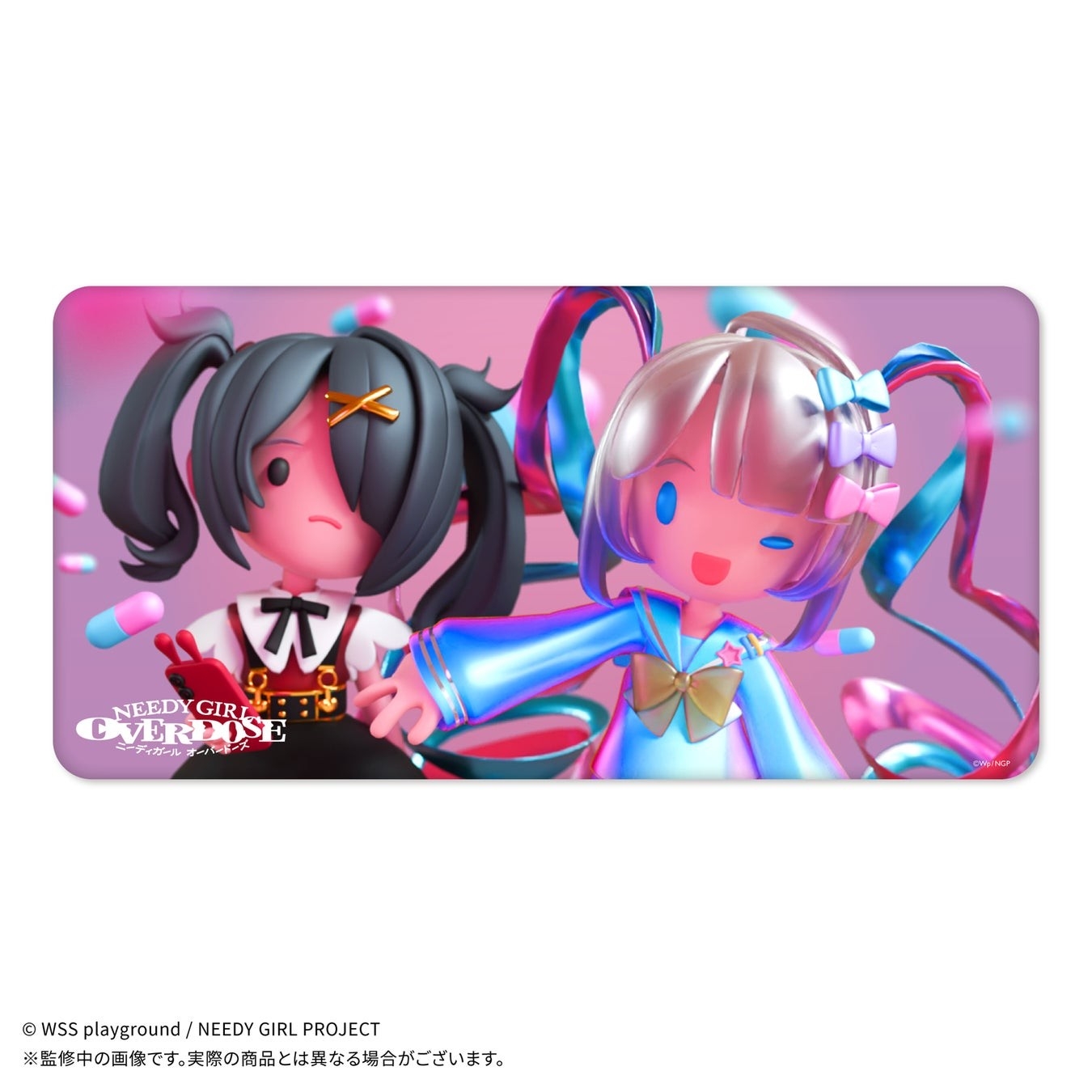 アニメ「NEEDY GIRL OVERDOSE」の新作グッズが『JEWELYC! COLLECTION