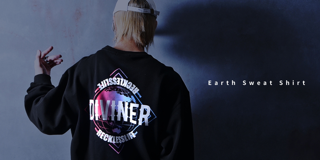 【DIVINER(ディバイナー)】新シリーズ「Earth Series」の展開をスタート。『待ってろ、世界。』