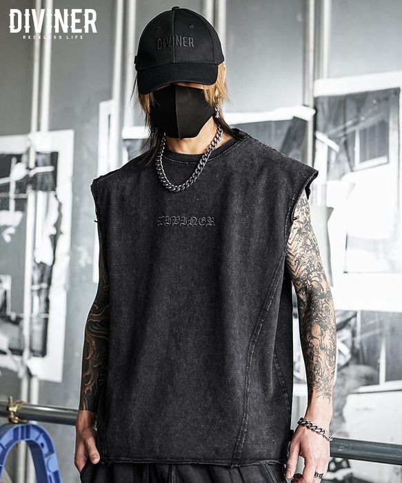 Erosion Embroidery Nosleeve