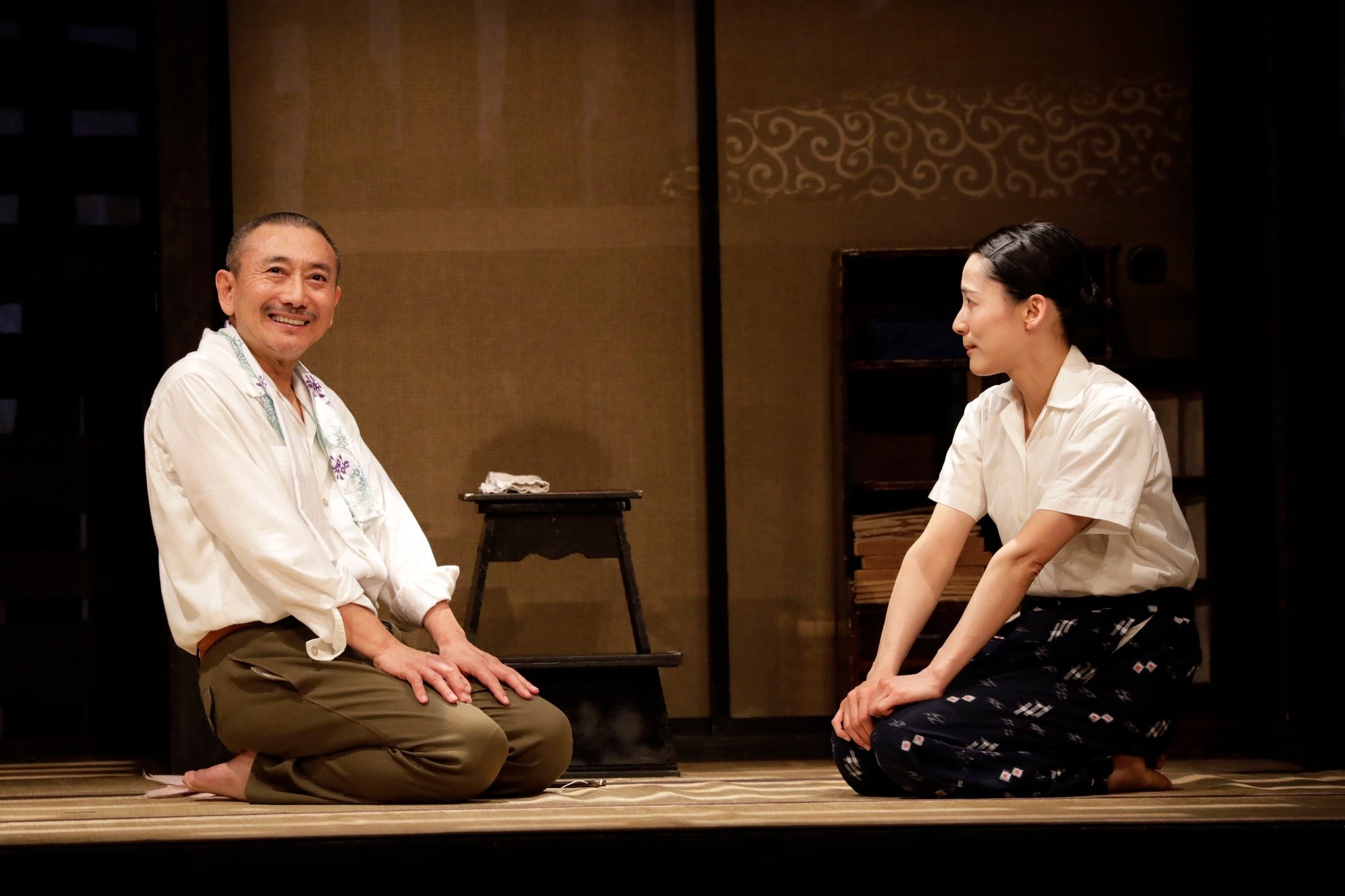 こまつ座「父と暮せば」(2021年版)撮影:夛留見彩