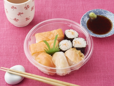 にぎやかサーモンセット商品画像（画像はイメージです。）