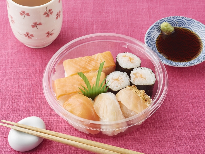 にぎやかサーモンセット商品画像(画像はイメージです。)