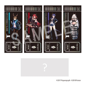 アークナイツ展「記憶回廊」トレーディング　ホログラム記念チケット 550 円 (税込)