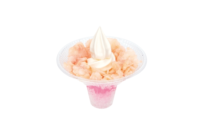 果実雪氷フラワー 白桃 単品画像