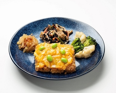 ディーツカツかき玉和だしあんかけ