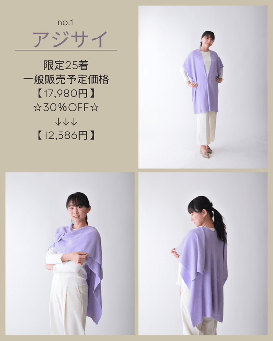 リターン：アジサイ