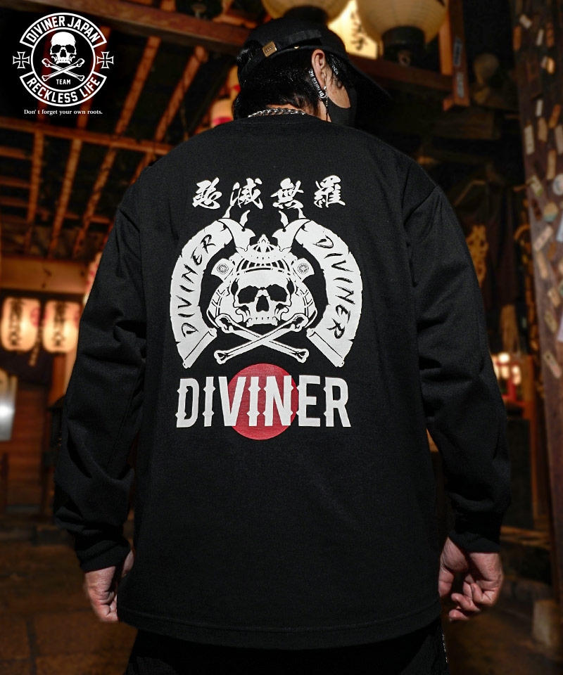 訪日外国人から話題の『DIVINER(ディバイナー)』より、即完売した長袖Tシャツが11月14日より数量限定で再入荷。