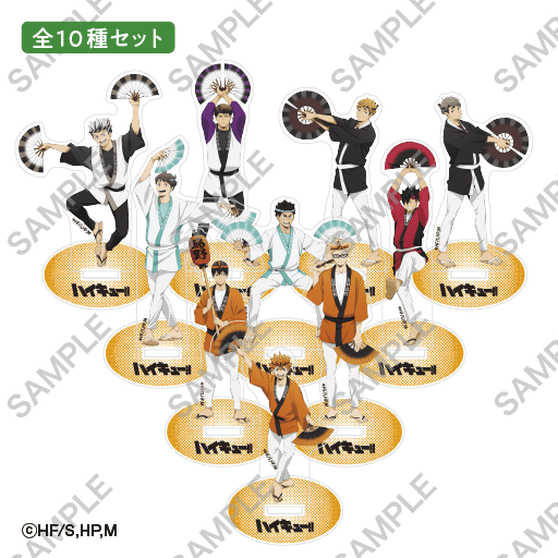 トレーディングアクリルスタンド(BOX) 各8,800円(税込