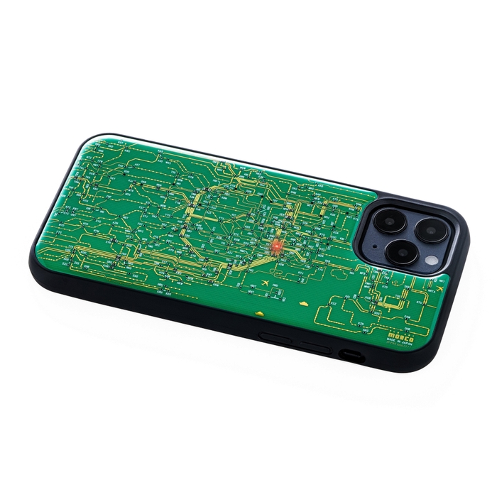 東京回路線図　iPhone 12 Pro　緑(2)