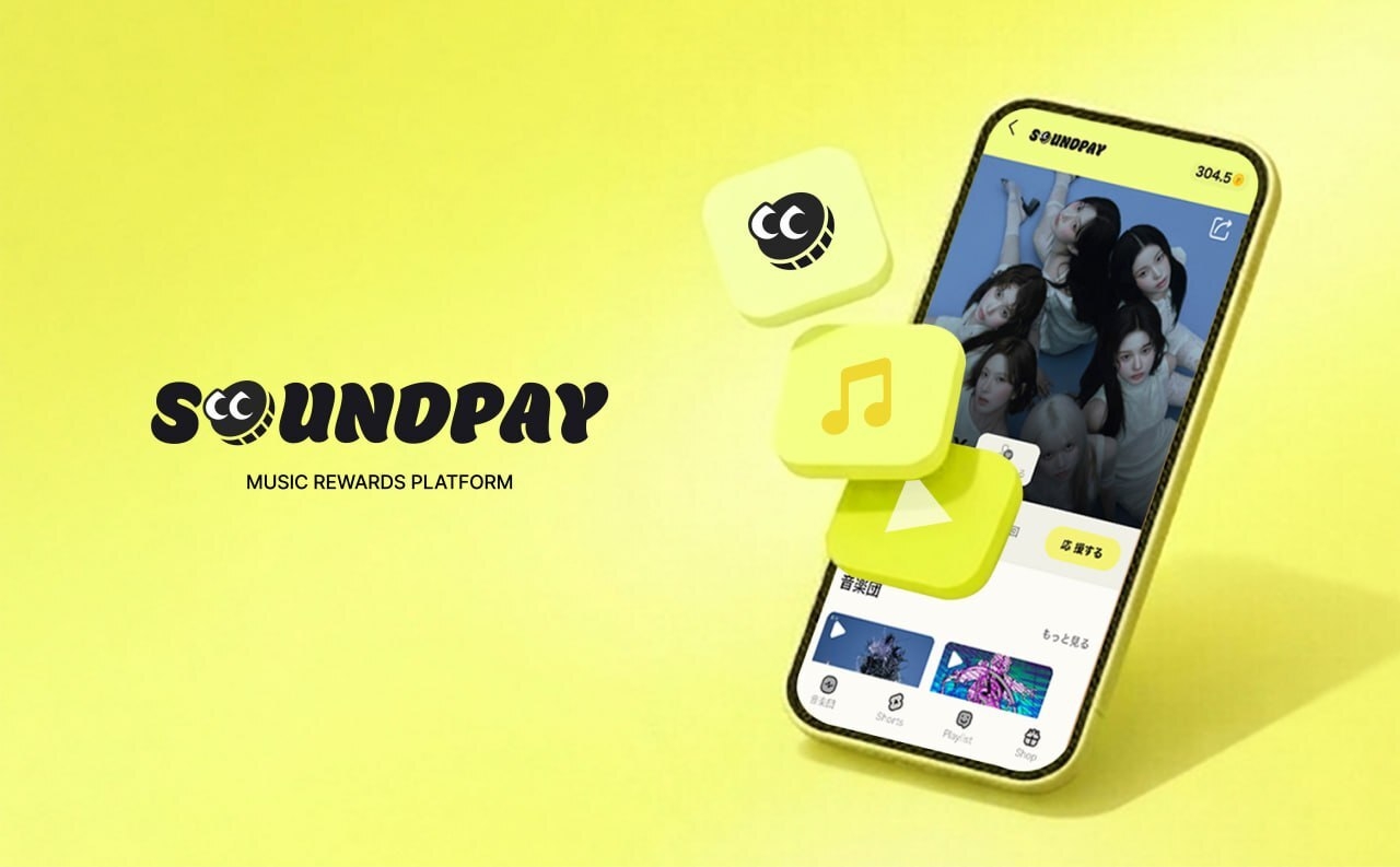 ソフトウェア・音楽配信プリペイド 1万円分 音楽を聴くだけでポイントが貯まる「SOUNDPAY」 無名アーティストが