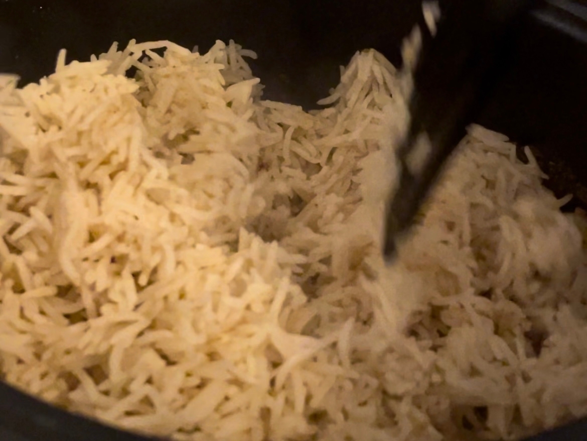 スパイスの香るバスマティライス