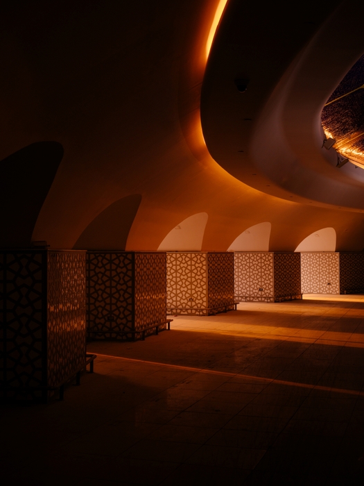 NOMAD展示会場 - ザイード国際空港ターミナル1 内観