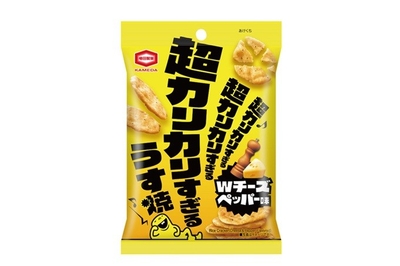 『30g 超カリカリすぎるうす焼 Wチーズ＆ペッパー味』