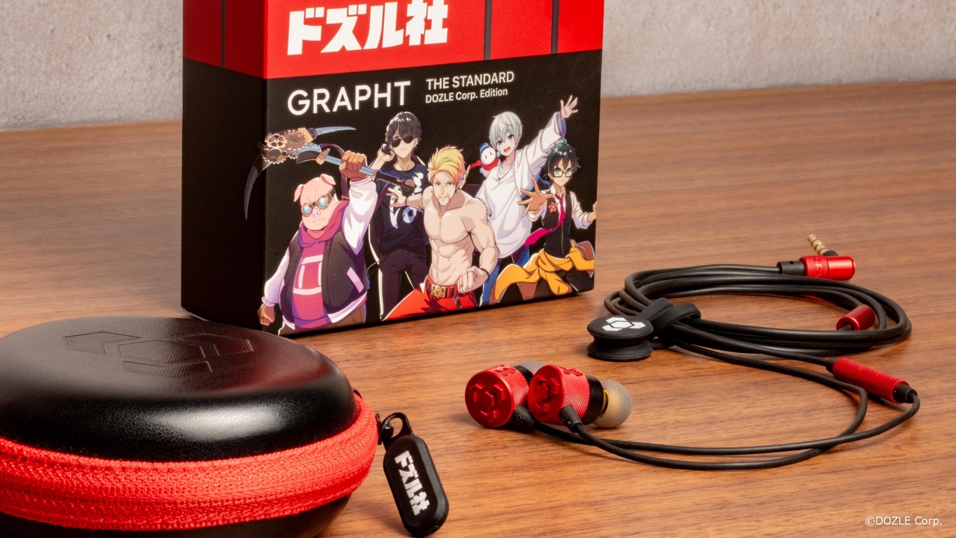 GRAPHTイヤホン『THE STANDARD ドズル社 Edition』イメージ