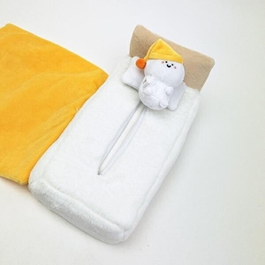 お文具といっしょティッシュカバー、クッション