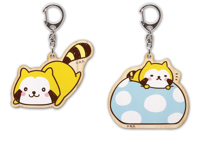 ウッドキーホルダー 2種 各500円(税抜) © NIPPON ANIMATION CO., LTD.