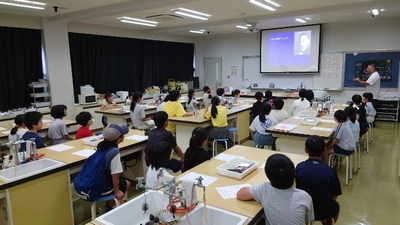 令和7年（2025年）の「わくわく体験教室」の様子