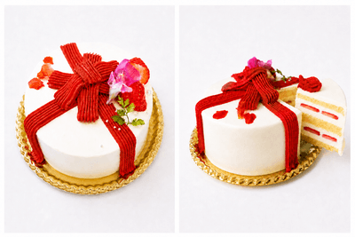 母の日「Ｇｉｆｔ Ｂｏｘ」ホールケーキ　４号（12ｃｍ）　4,536円（税込）