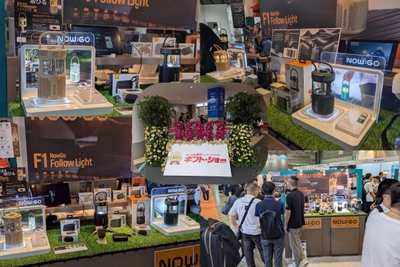 第100回東京ギフトショーに出展し、数多くのバイヤー様ともお話をさせていただけました。