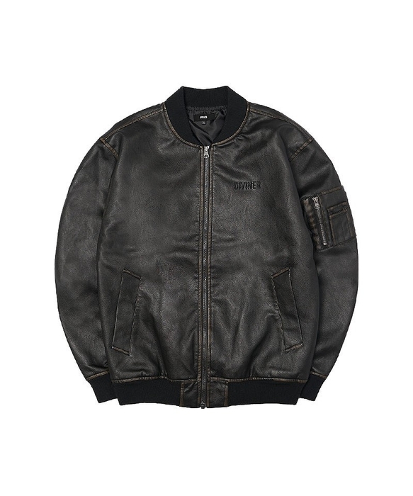 Dirty Leather MA-1 Jacket