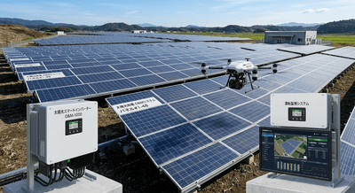 図. 太陽光発電の運用と保守の製品画像