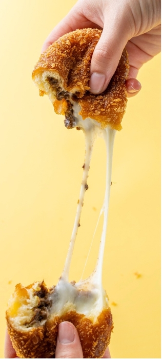 のびるねばりっこチーズカレーパン