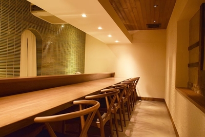 落ち着いた内観