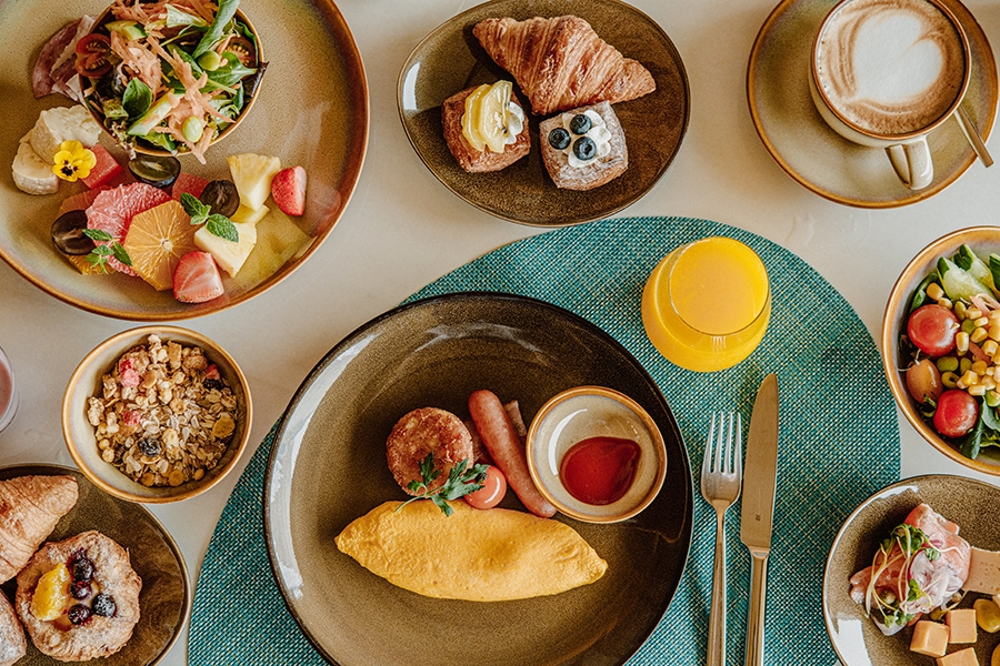 朝食セミビュッフェ(イメージ)