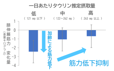 図3　65歳以上（238人）の膝伸展筋力変化量