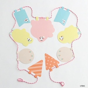 パンダコパンダのペーパーガーランド