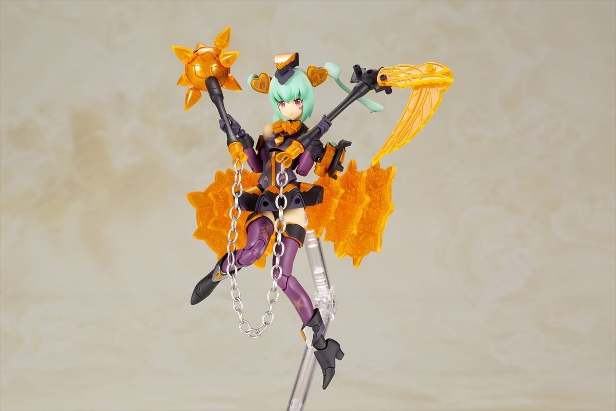 BANDAI - 夢見様 デジカ メガミデバイス』第7.1弾としてダークカラーのマジカルガールが