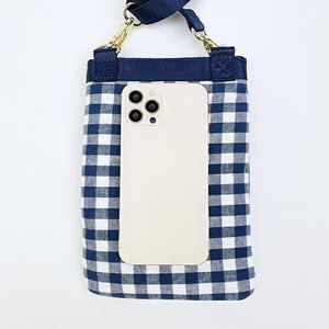 オラフのネイビーチェックシリーズ