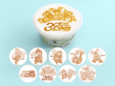 ノームのなかまたち 30周年記念コラボスイーツ(全9種) 500円(税込)