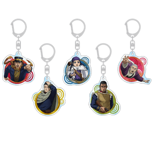 アクリルキーホルダー	各800円（税込） 全5種／約W50×H60mm　※ランダム販売