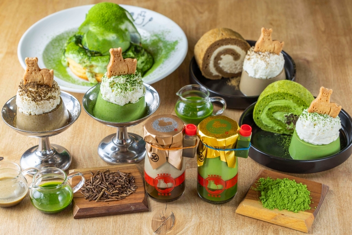 「濃い」抹茶&ほうじ茶の味わいをダブルで楽しむ多彩なメニューが登場!