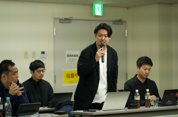 ツキヒホールディングス株式会社:代表取締役 キムラカズキより全体の企画に関して説明をさせて頂きました。