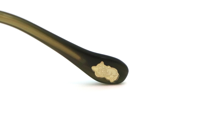 MU-004 ゴールド/オリーブ メタルパーツ(スナフキン)