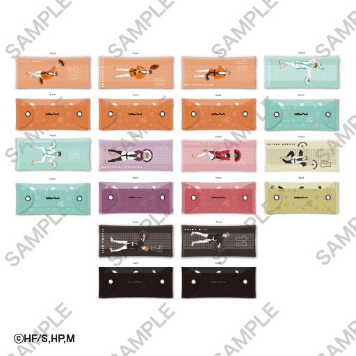 PVCマルチケース 各1,980円(税込)