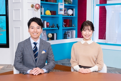 吉弘 翔・山﨑菜緒［HOMEアナウンサー］
