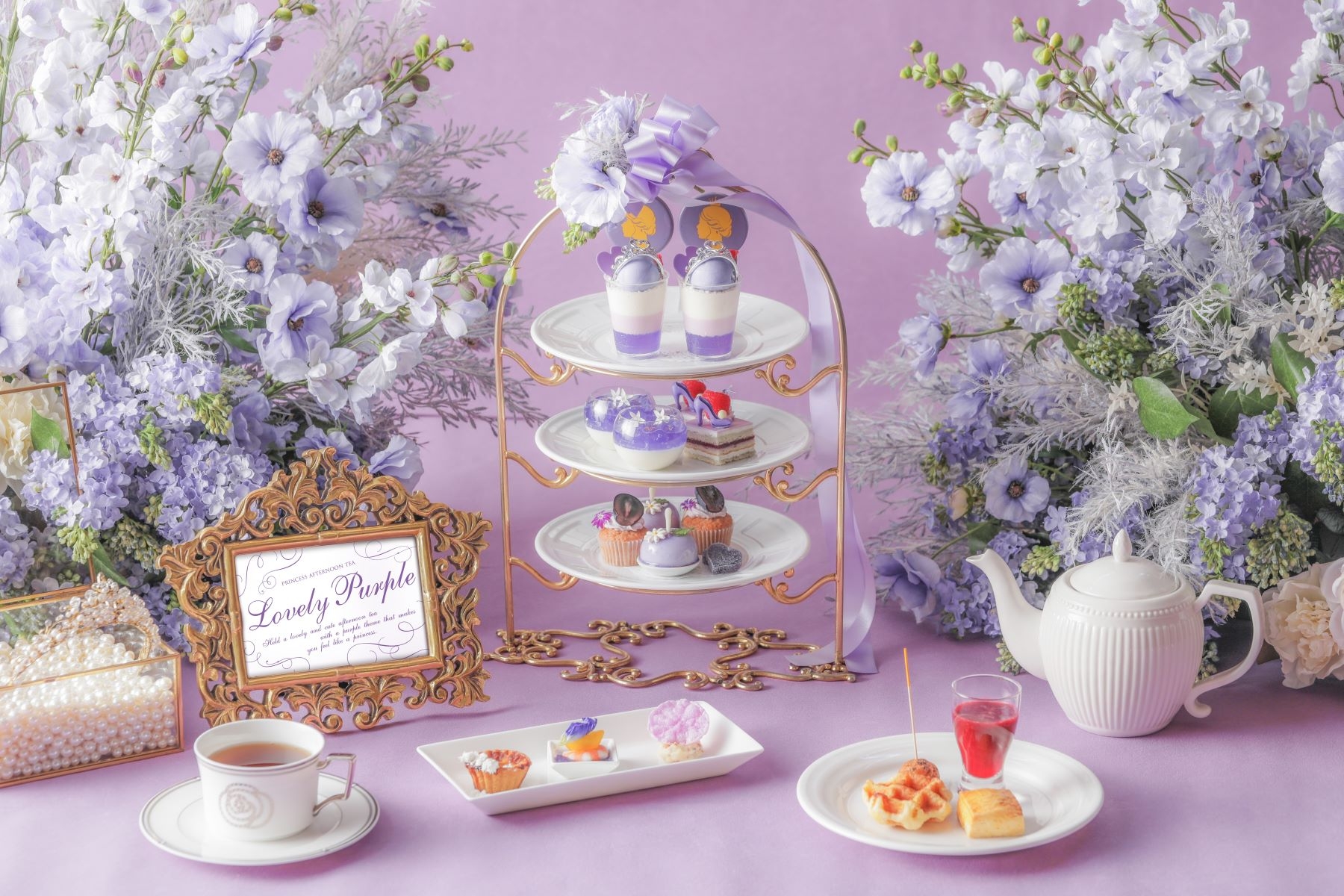 アマベル　プリンセスアフタヌーンティーパーティー ピンク　セット アマベル プリンセスアフタヌーンティーパーティー ピンク セット