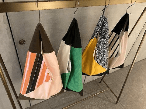 remake triangle bag 大 ¥3,000 小 ¥2,500(税込)