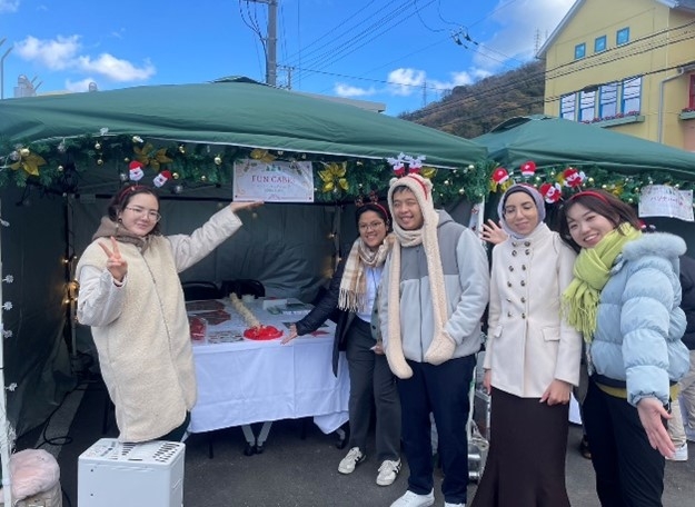 ▲異国文化を体験できるワークショップなどを開催