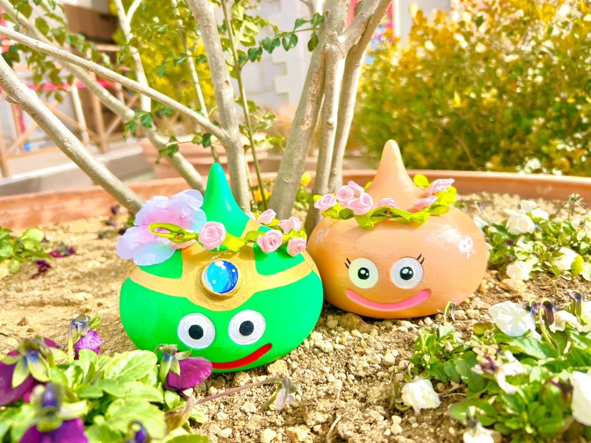 ▲世界でひとつだけのスライムをつくろう!