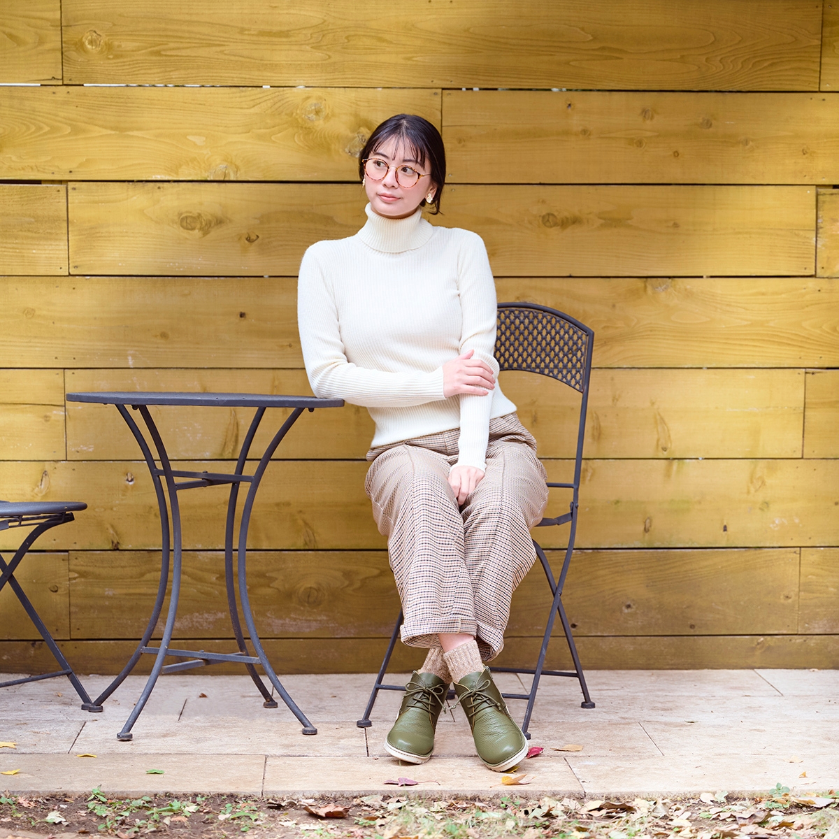 スナフキン旅人のブーツモデルカット1