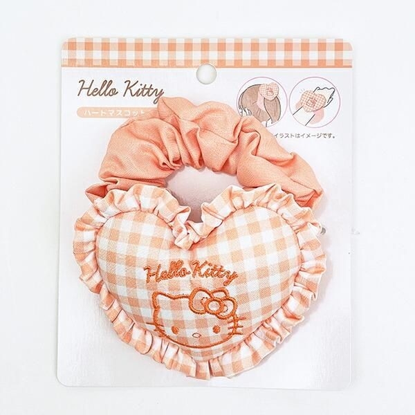 サンリオのハート型シュシュ