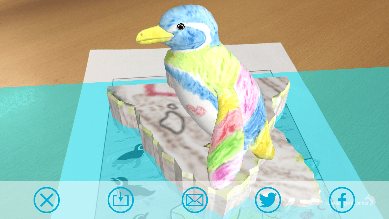 マゼランペンギン(写真保存とSNSシェア)